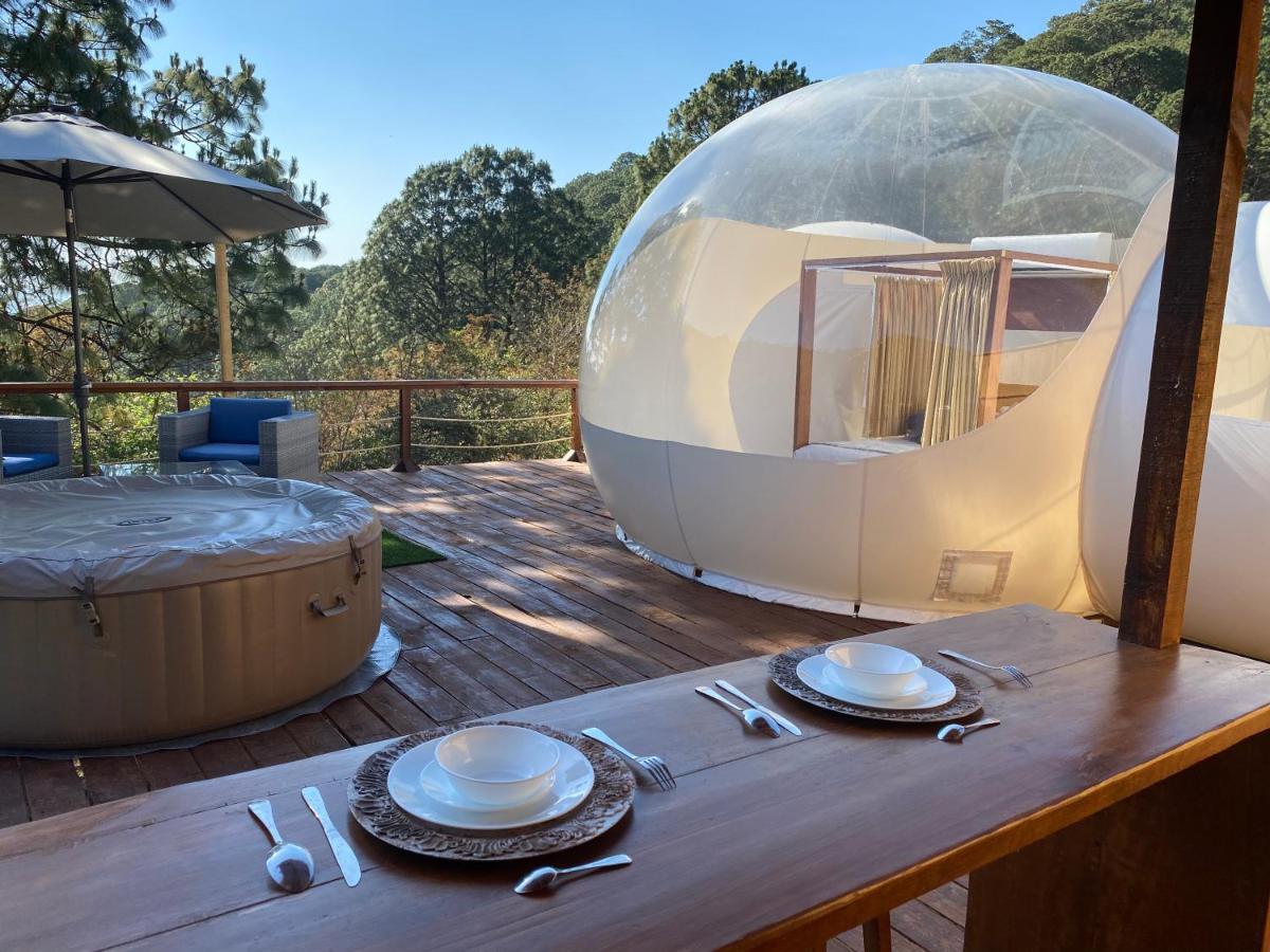 La Estela Bubble Glamping Mazamitla Eksteriør bilde
